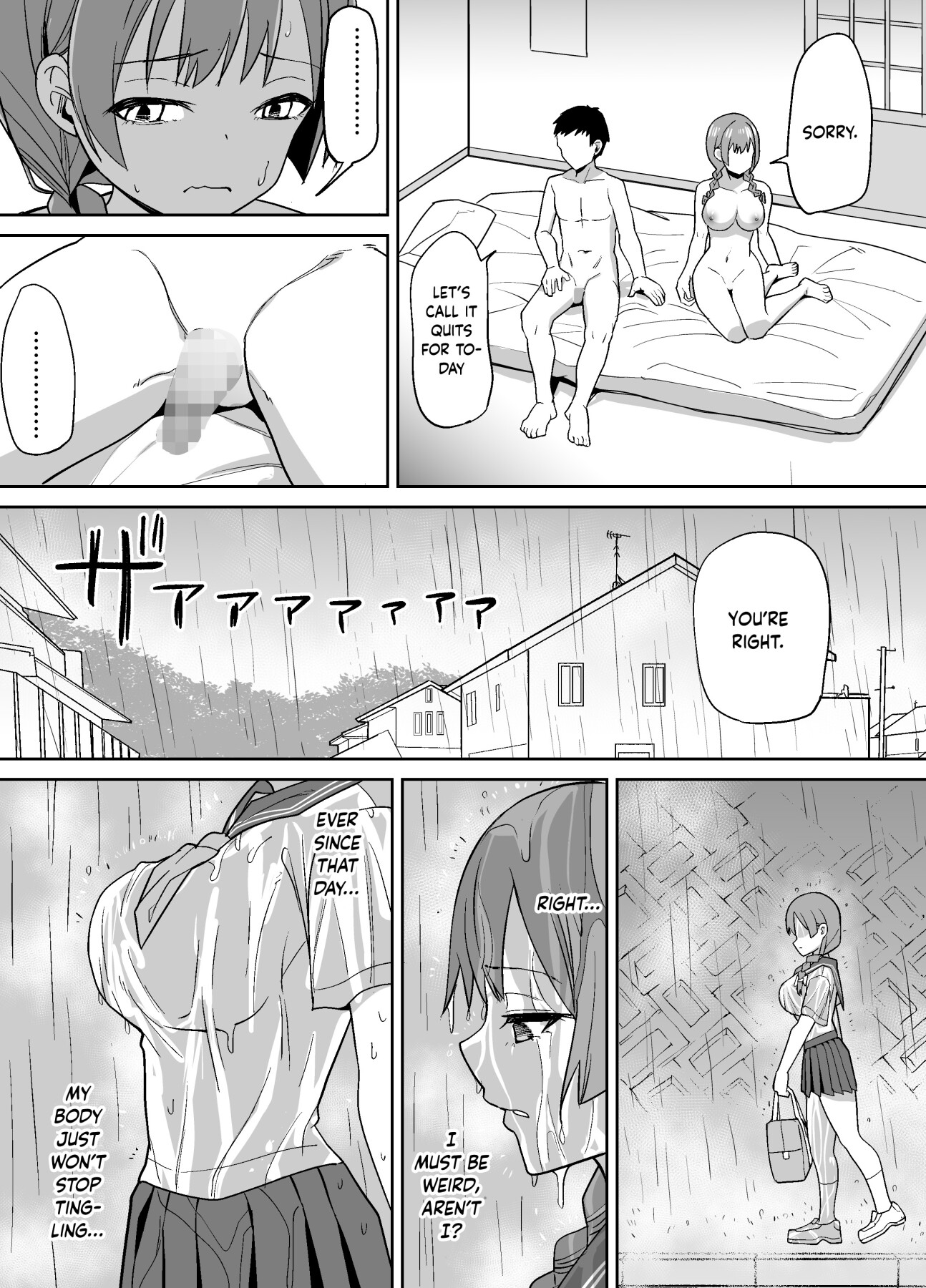 Hentai Manga Comic-In the countryside, a cute girlfriend is taken over by a delinquent senior.-Read-21